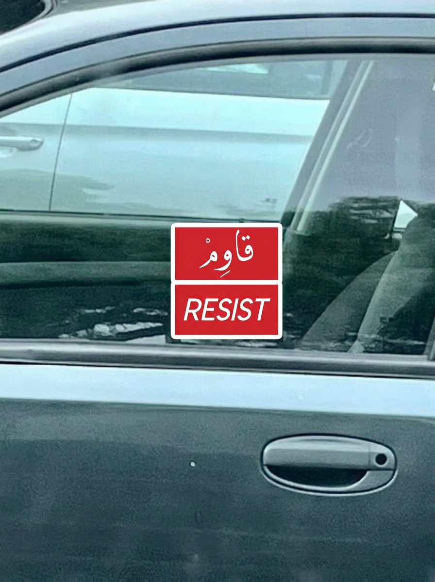 Resist sticker kit (waterproof - scratch resistant)